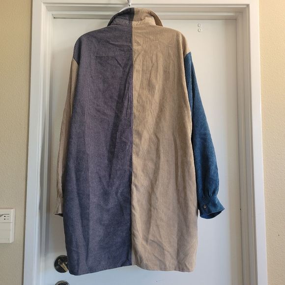 Nasty gal corduroy color block shirt dress - Picture 6 of 7